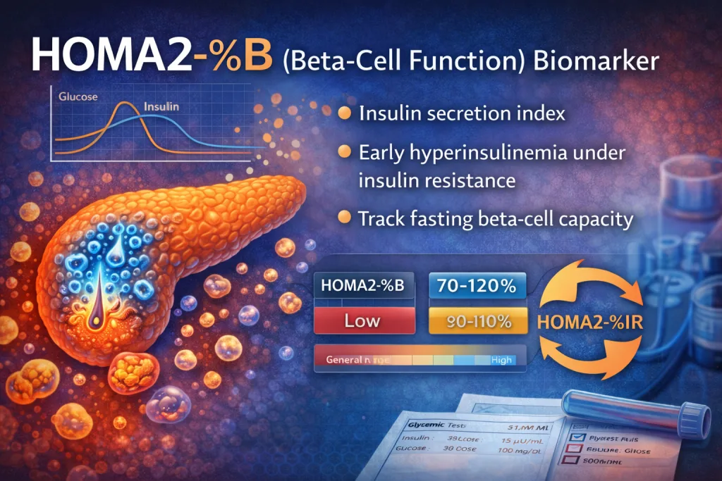 HOMA2-%B (Beta-Cell Function) Biomarker